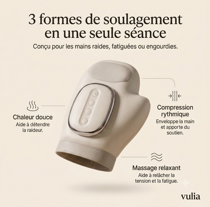 Vulia Relief — Masseur Chauffant 3-en-1